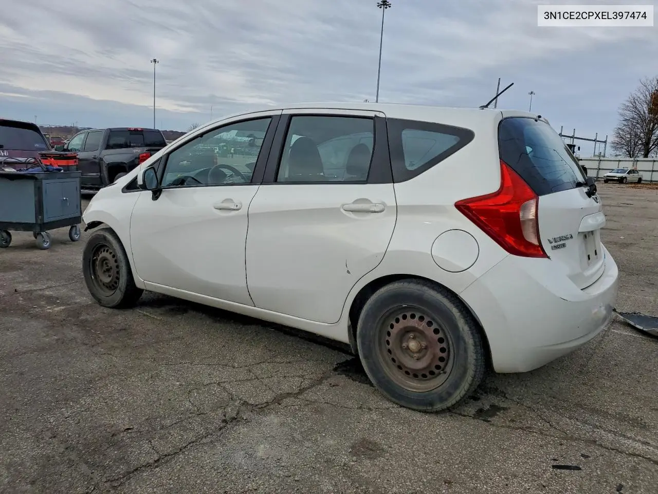3N1CE2CPXEL397474 2014 Nissan Versa Note S