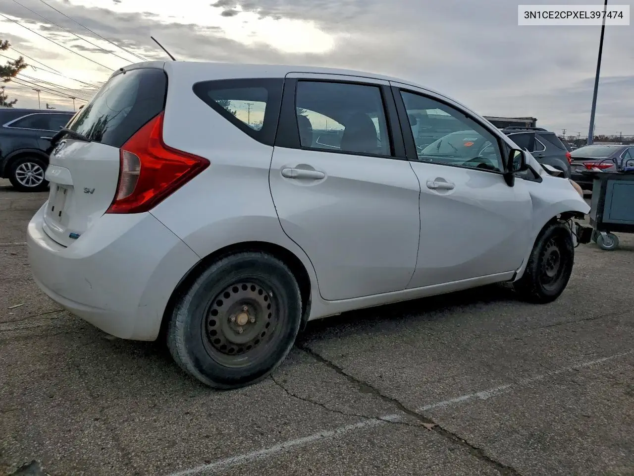 3N1CE2CPXEL397474 2014 Nissan Versa Note S