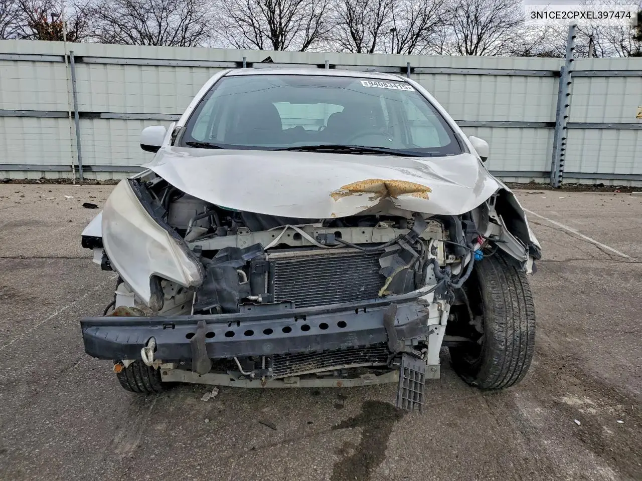 3N1CE2CPXEL397474 2014 Nissan Versa Note S