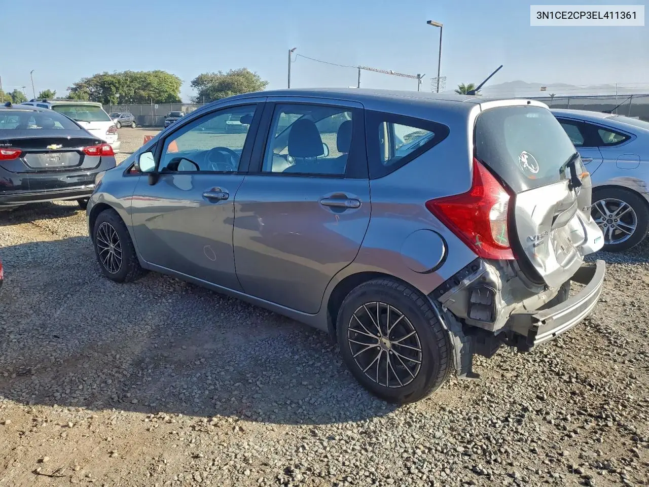 3N1CE2CP3EL411361 2014 Nissan Versa Note S