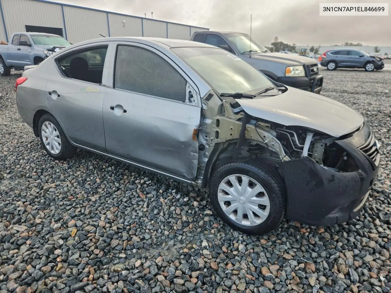 3N1CN7AP1EL846699 2014 Nissan Versa S