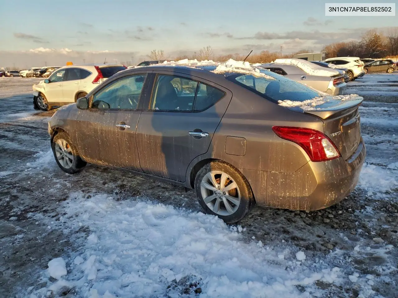 3N1CN7AP8EL852502 2014 Nissan Versa S