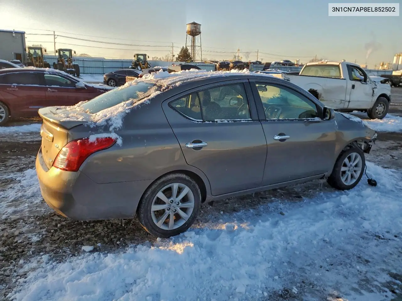 3N1CN7AP8EL852502 2014 Nissan Versa S