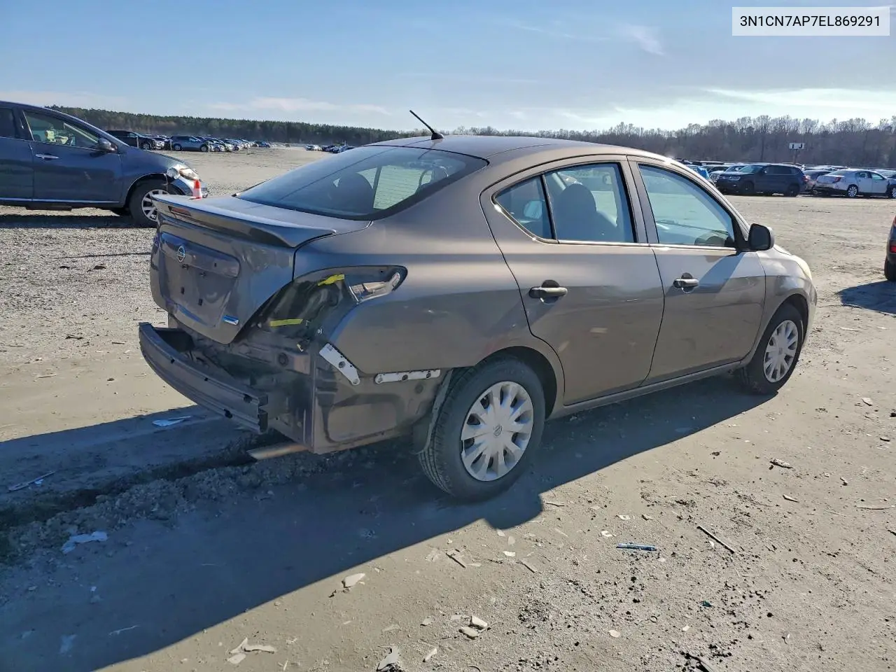 3N1CN7AP7EL869291 2014 Nissan Versa S