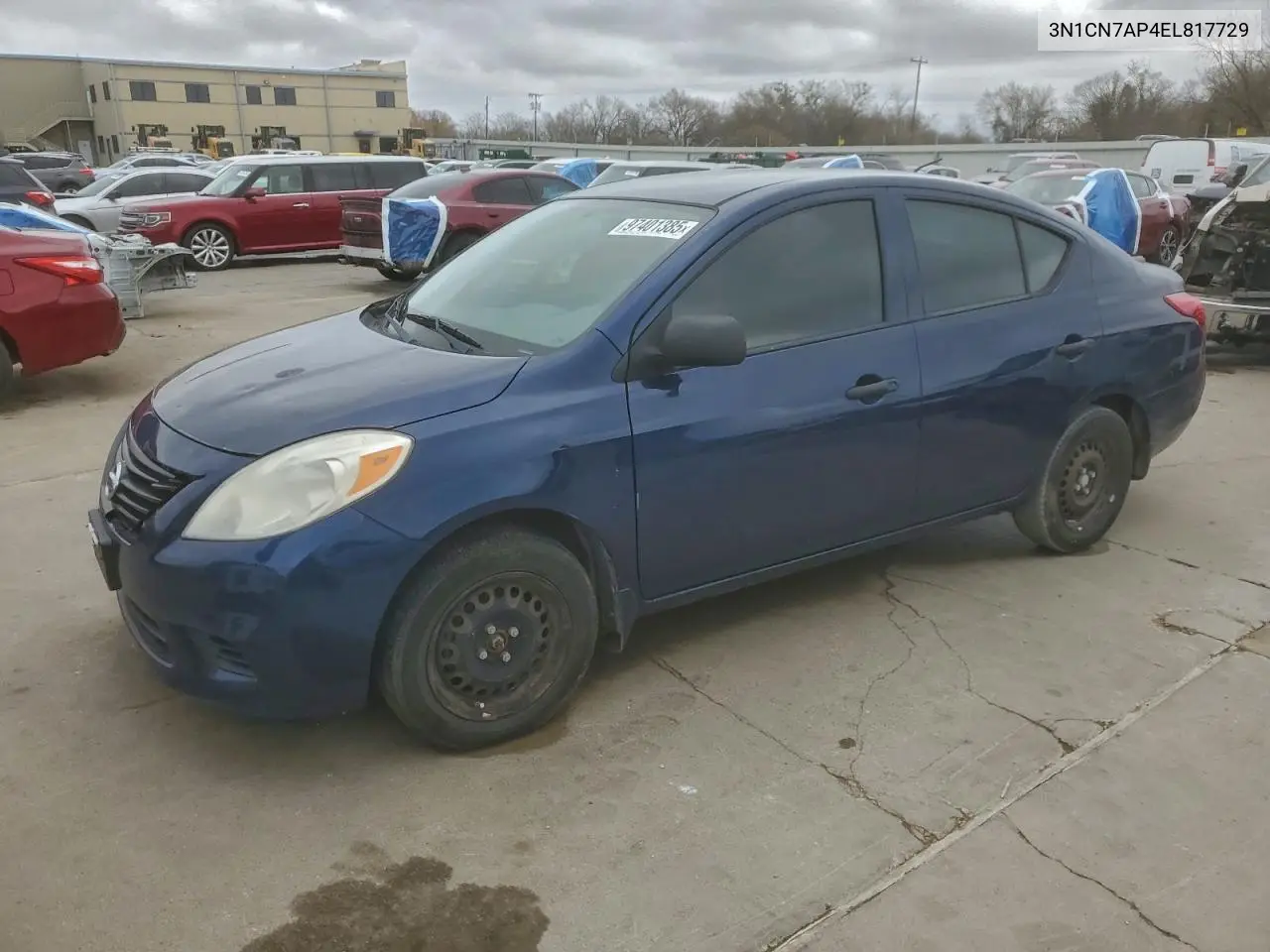 3N1CN7AP4EL817729 2014 Nissan Versa S