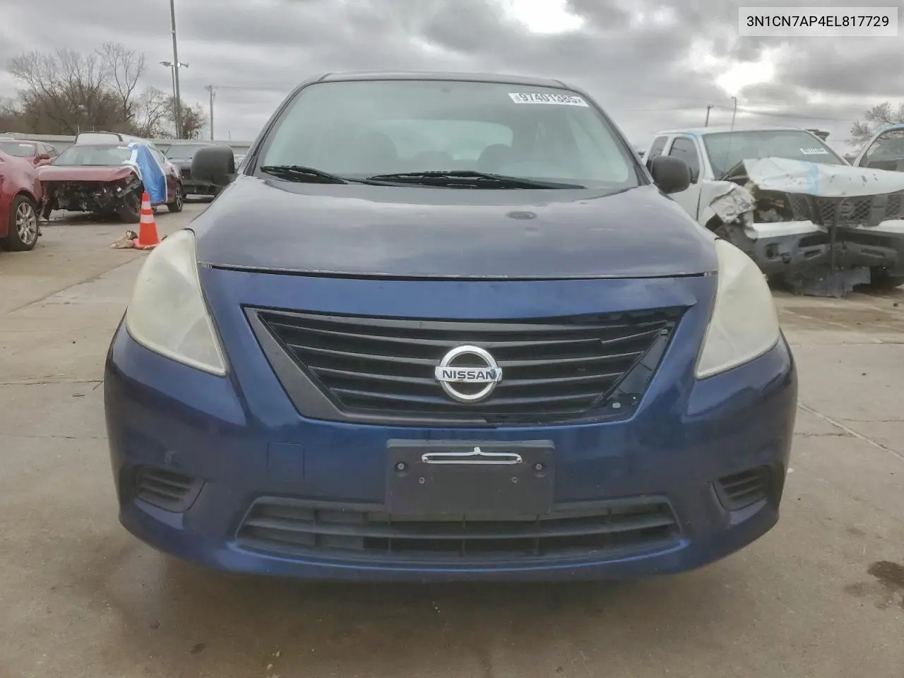 3N1CN7AP4EL817729 2014 Nissan Versa S