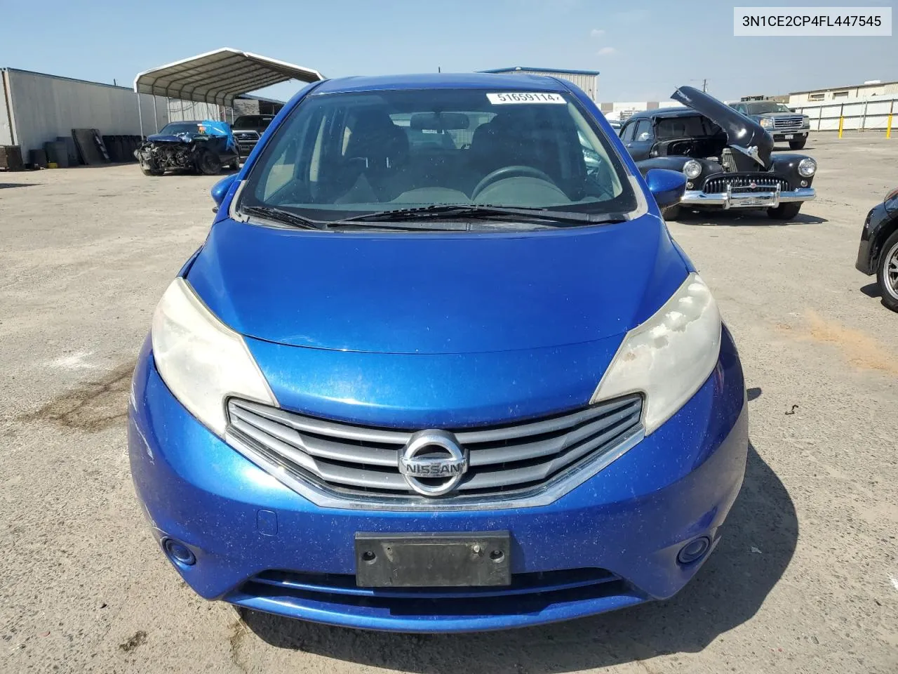 2015 Nissan Versa Note S VIN: 3N1CE2CP4FL447545 Lot: 51659114