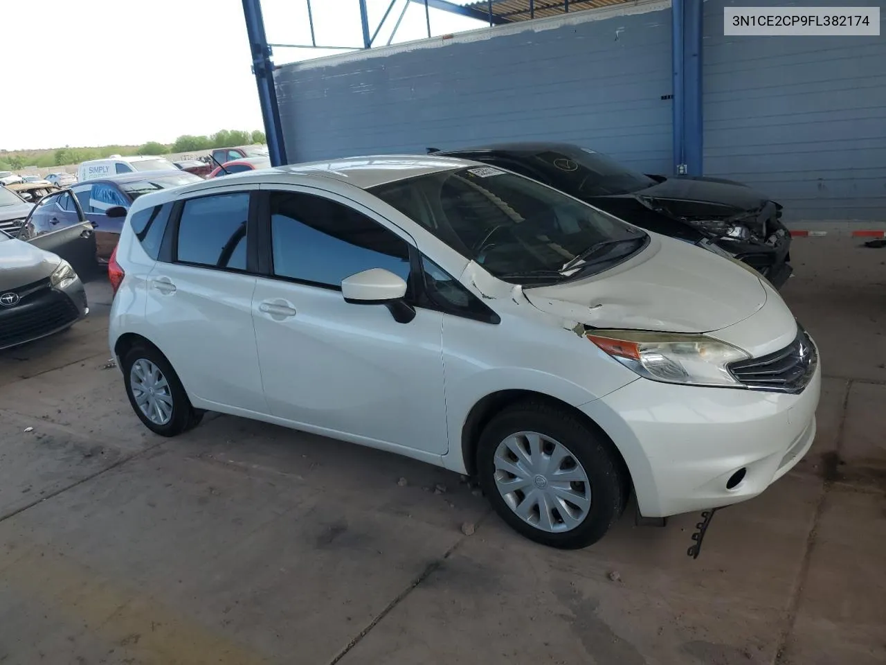 2015 Nissan Versa Note S VIN: 3N1CE2CP9FL382174 Lot: 65255114