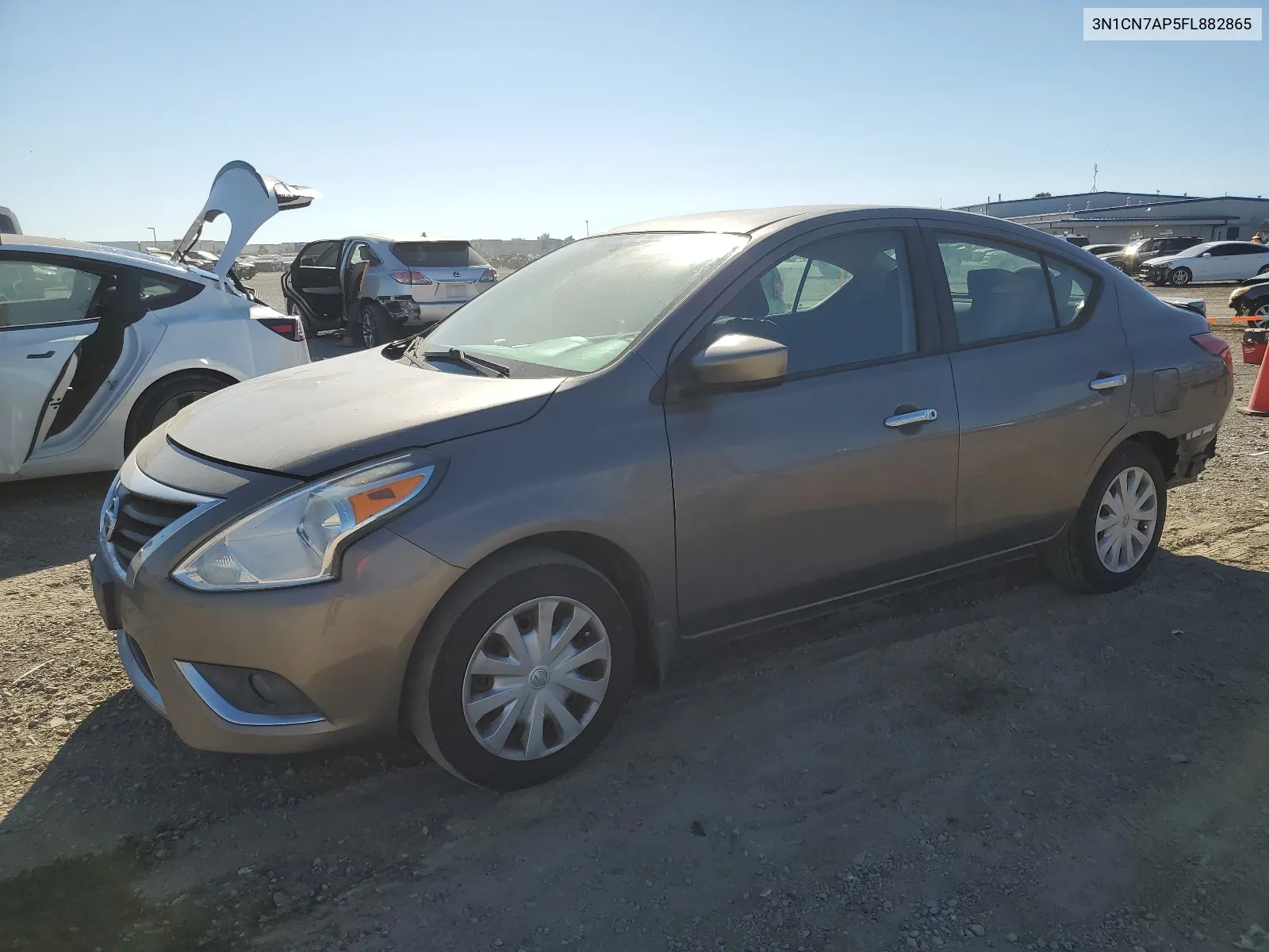 2015 Nissan Versa S VIN: 3N1CN7AP5FL882865 Lot: 67491404