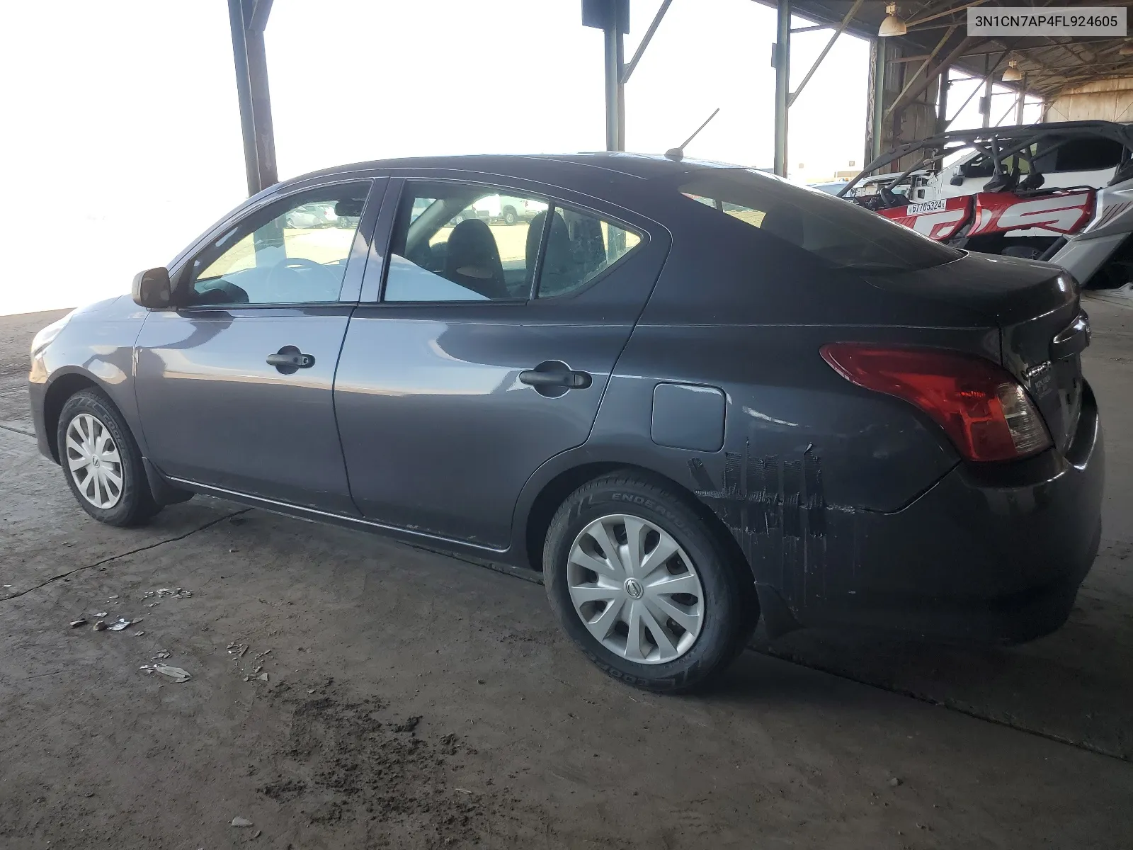 2015 Nissan Versa S VIN: 3N1CN7AP4FL924605 Lot: 68185484