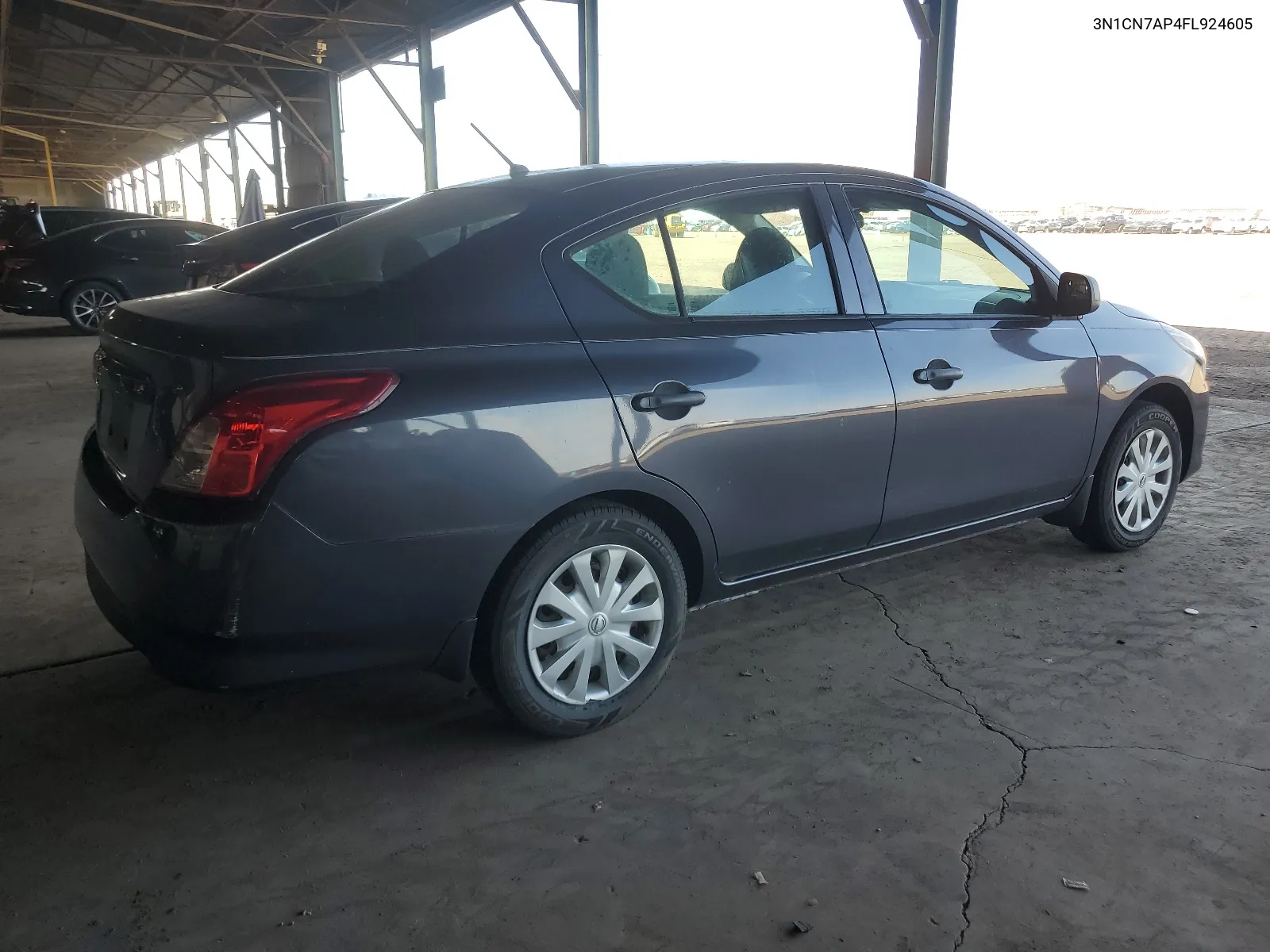 2015 Nissan Versa S VIN: 3N1CN7AP4FL924605 Lot: 68185484