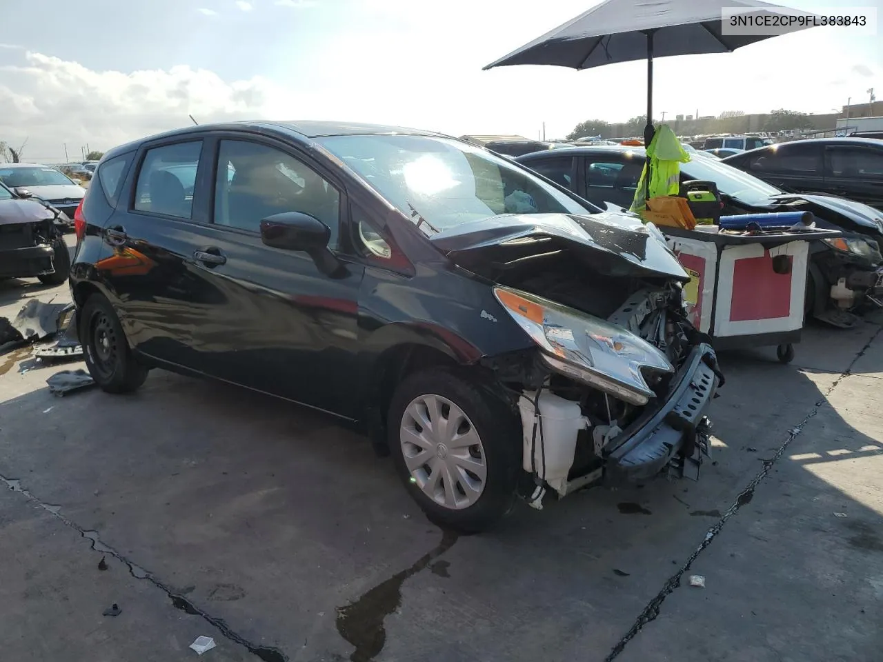 2015 Nissan Versa Note S VIN: 3N1CE2CP9FL383843 Lot: 68247563