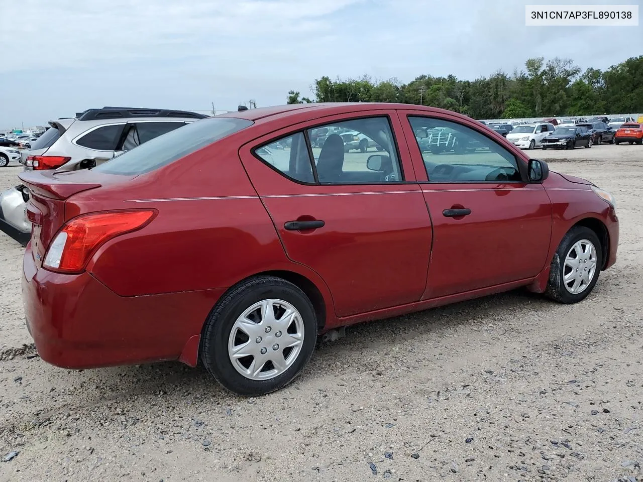 3N1CN7AP3FL890138 2015 Nissan Versa S