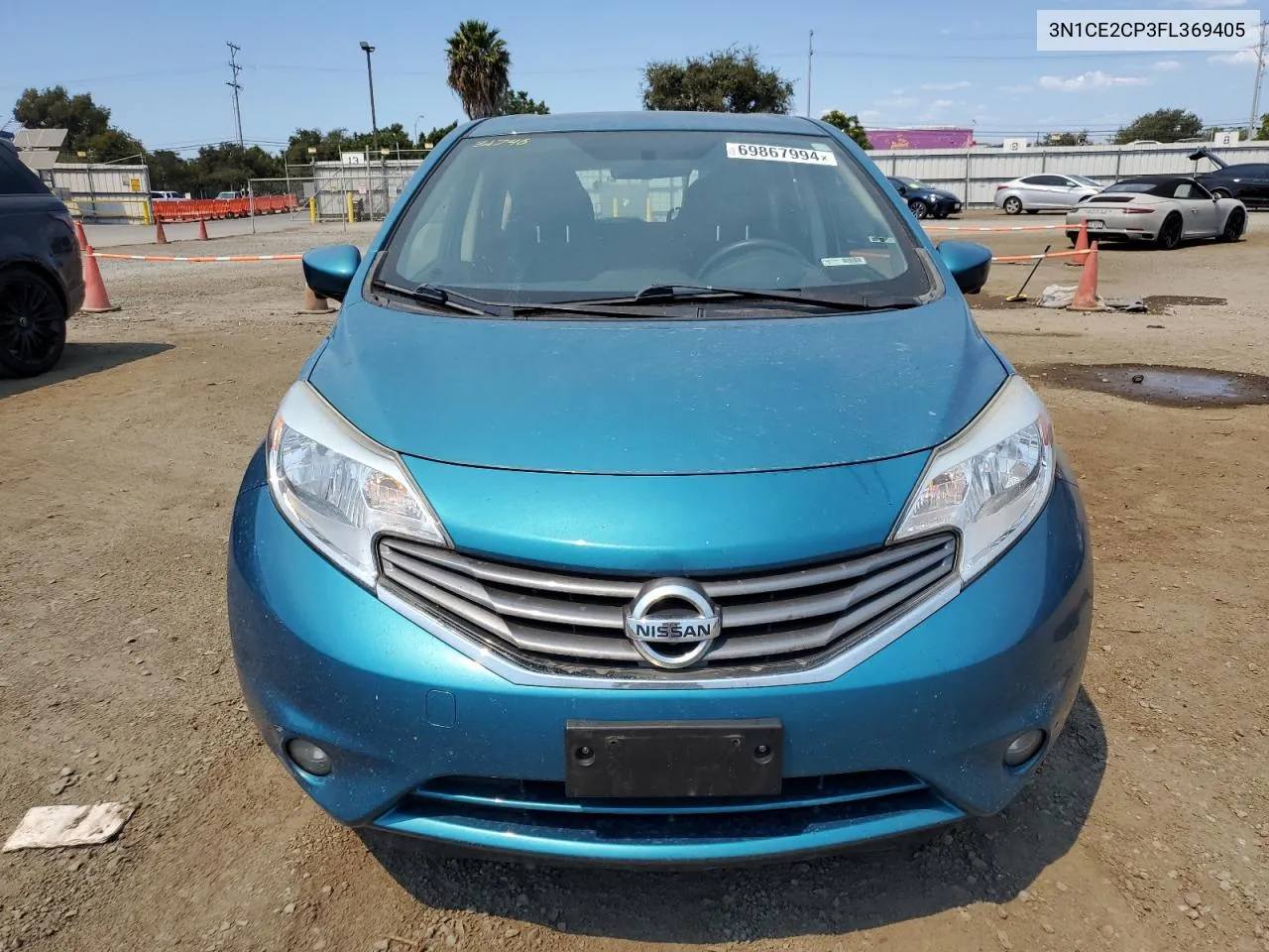 2015 Nissan Versa Note S VIN: 3N1CE2CP3FL369405 Lot: 69867994