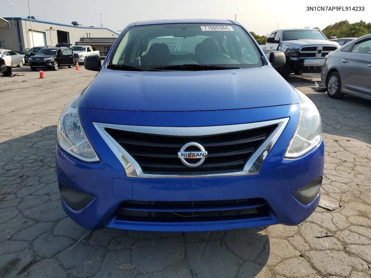 2015 Nissan Versa S VIN: 3N1CN7AP9FL914233 Lot: 71000384