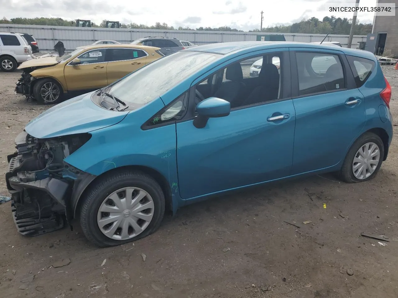 3N1CE2CPXFL358742 2015 Nissan Versa Note S