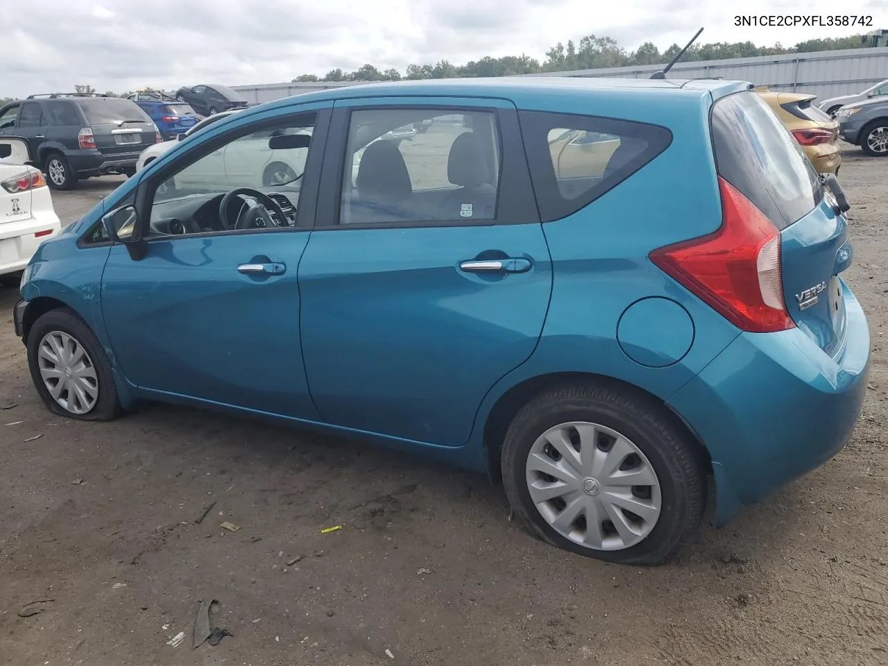 3N1CE2CPXFL358742 2015 Nissan Versa Note S