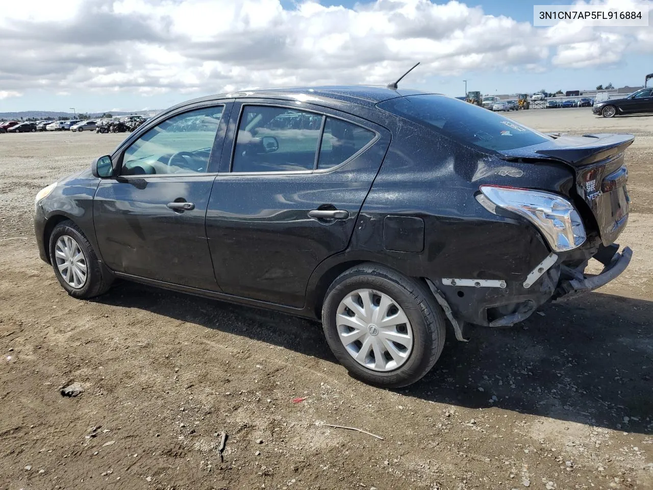 2015 Nissan Versa S VIN: 3N1CN7AP5FL916884 Lot: 72095024