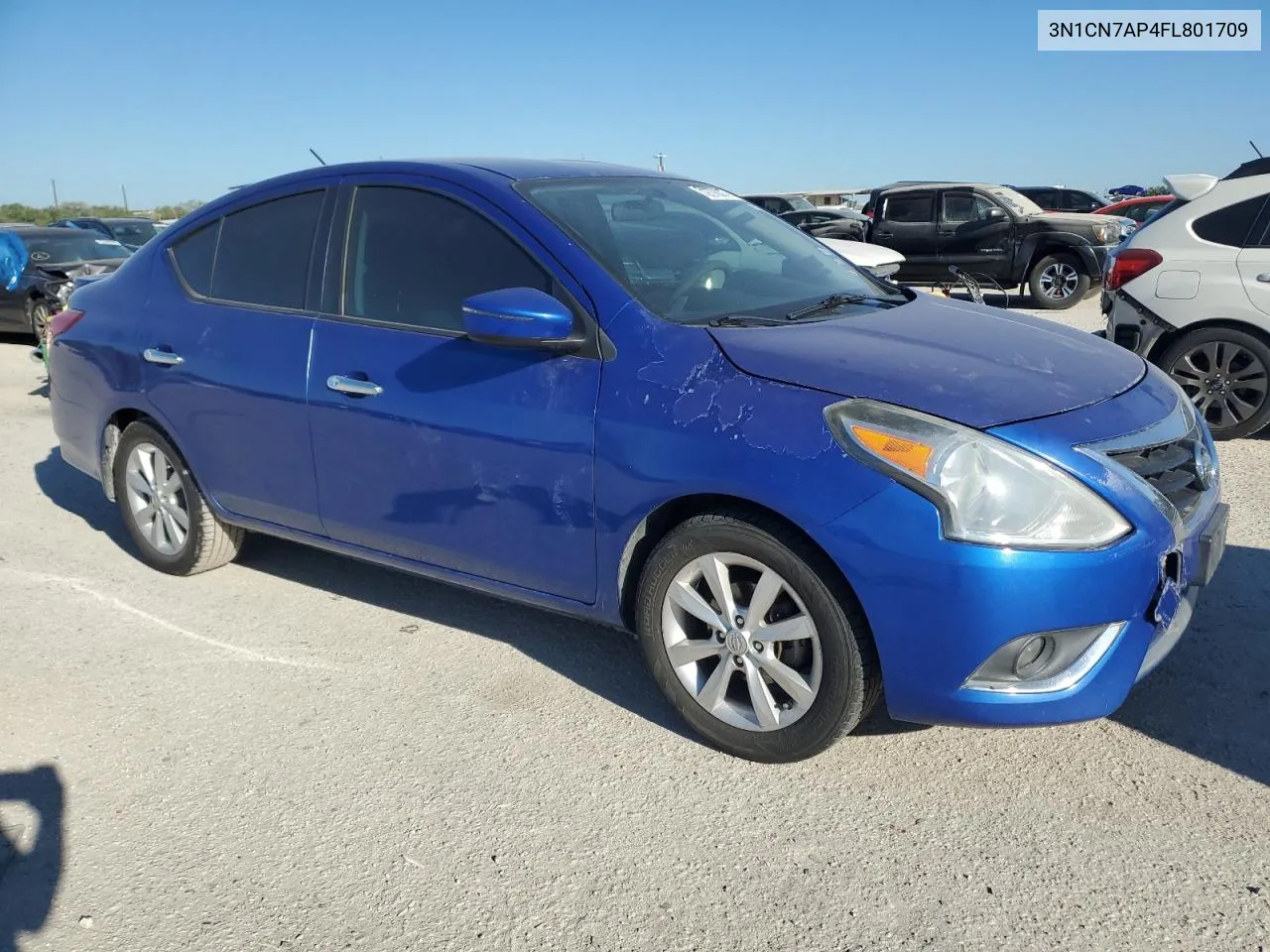 3N1CN7AP4FL801709 2015 Nissan Versa S