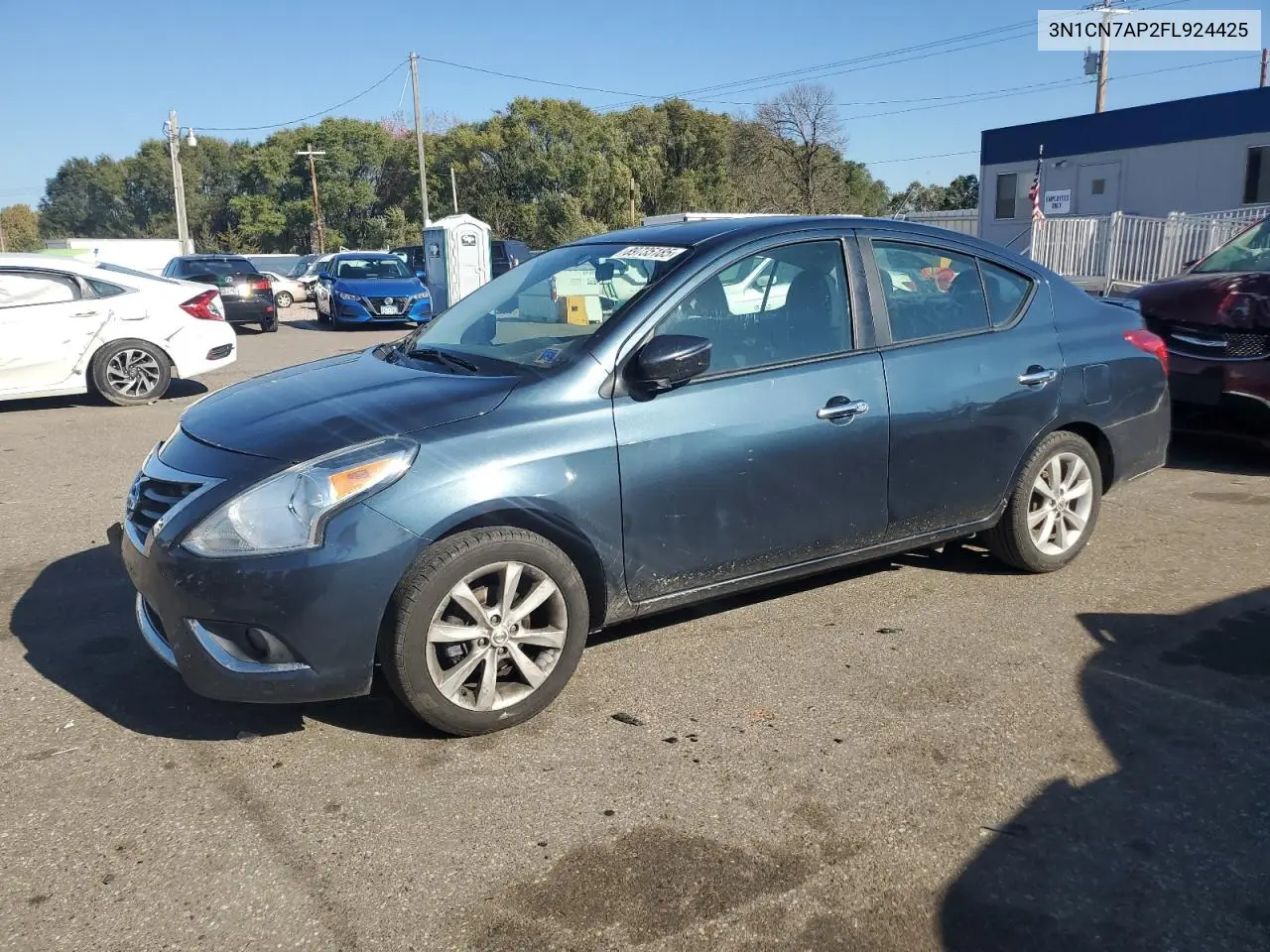 3N1CN7AP2FL924425 2015 Nissan Versa S