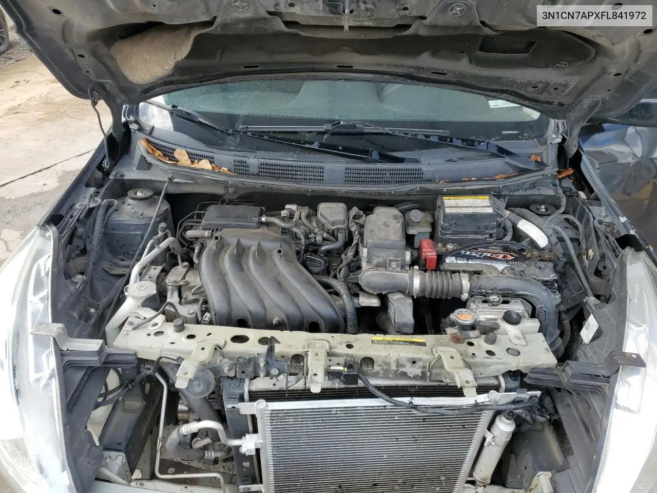 3N1CN7APXFL841972 2015 Nissan Versa S