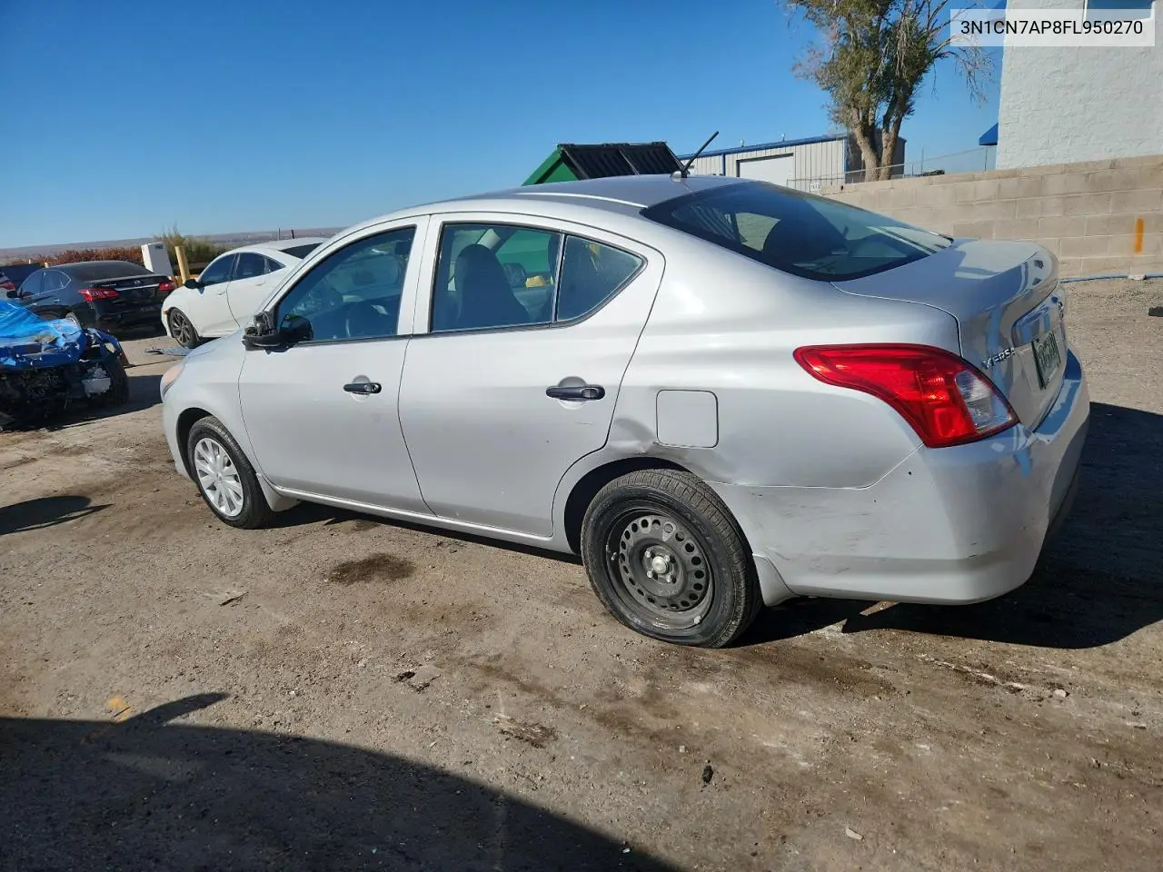3N1CN7AP8FL950270 2015 Nissan Versa S