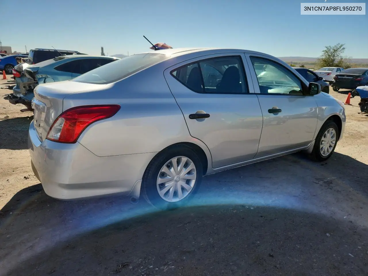 3N1CN7AP8FL950270 2015 Nissan Versa S
