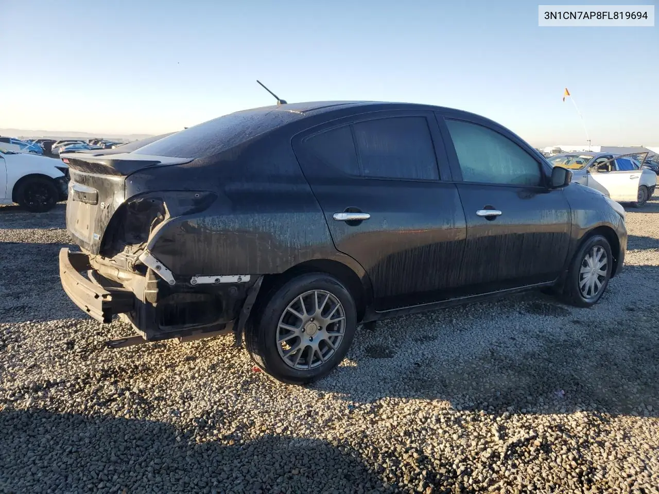 3N1CN7AP8FL819694 2015 Nissan Versa S