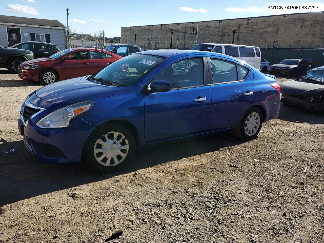 3N1CN7AP0FL837297 2015 Nissan Versa S