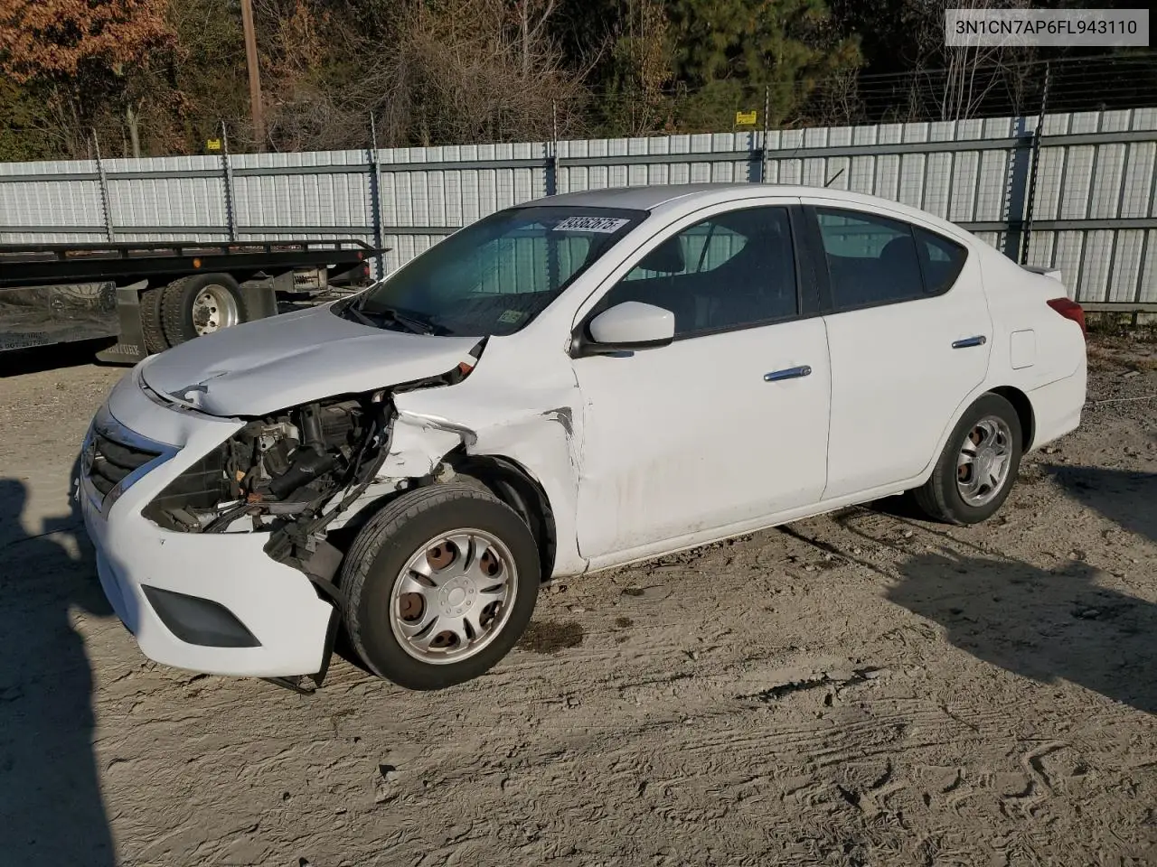 3N1CN7AP6FL943110 2015 Nissan Versa S