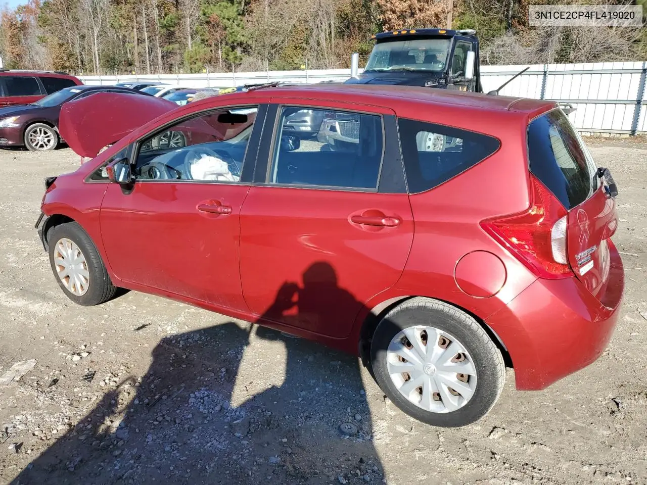 3N1CE2CP4FL419020 2015 Nissan Versa Note S