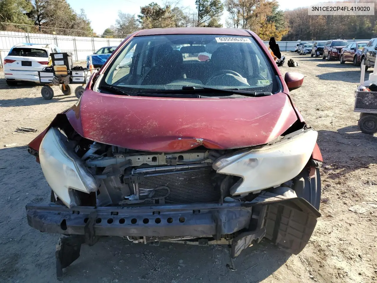 3N1CE2CP4FL419020 2015 Nissan Versa Note S