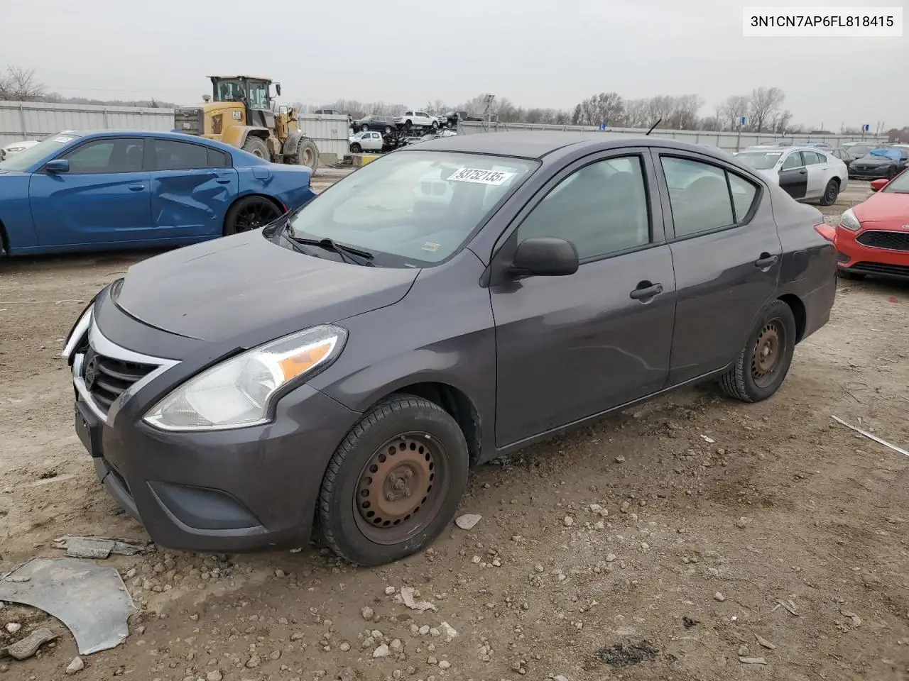 3N1CN7AP6FL818415 2015 Nissan Versa S