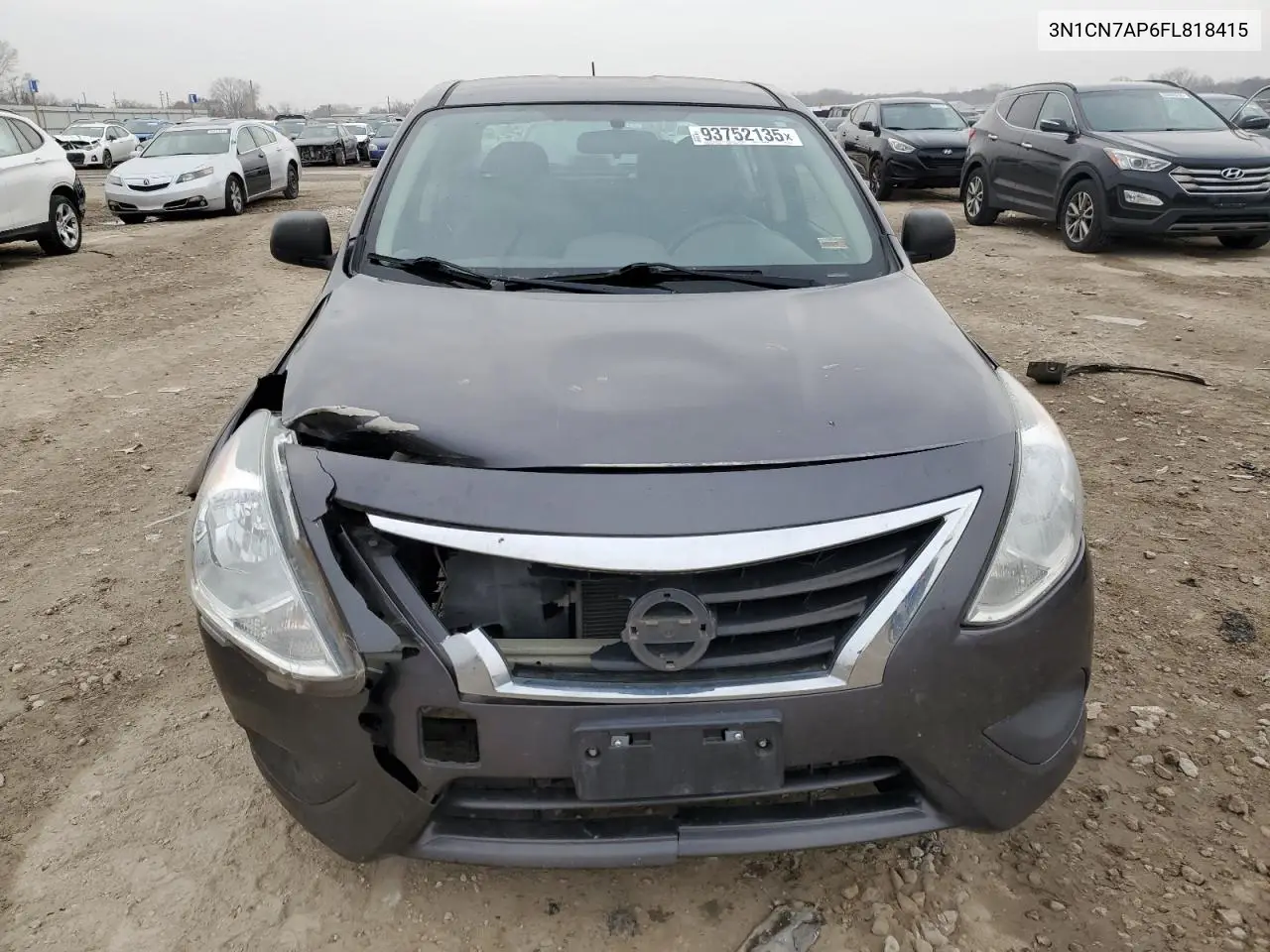 3N1CN7AP6FL818415 2015 Nissan Versa S