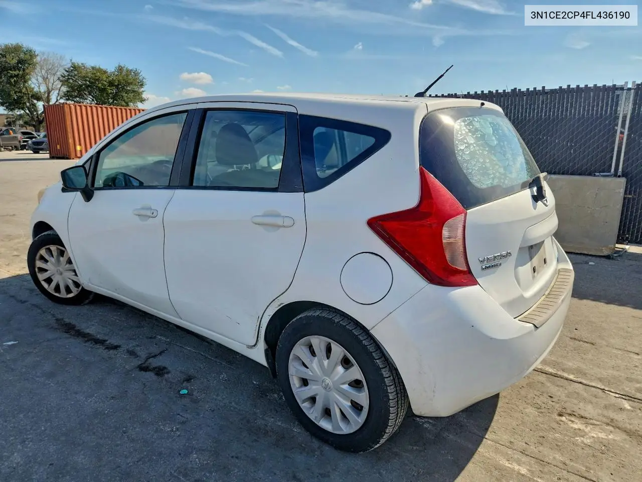 3N1CE2CP4FL436190 2015 Nissan Versa Note S