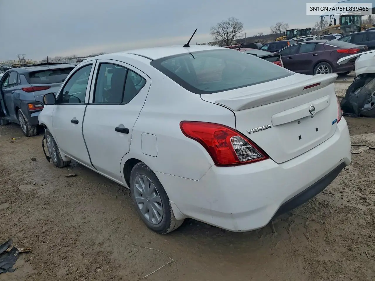 3N1CN7AP5FL839465 2015 Nissan Versa S