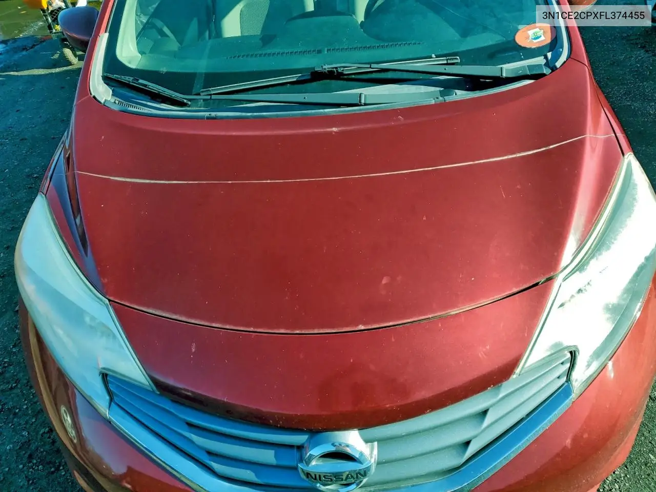 3N1CE2CPXFL374455 2015 Nissan Versa Note S