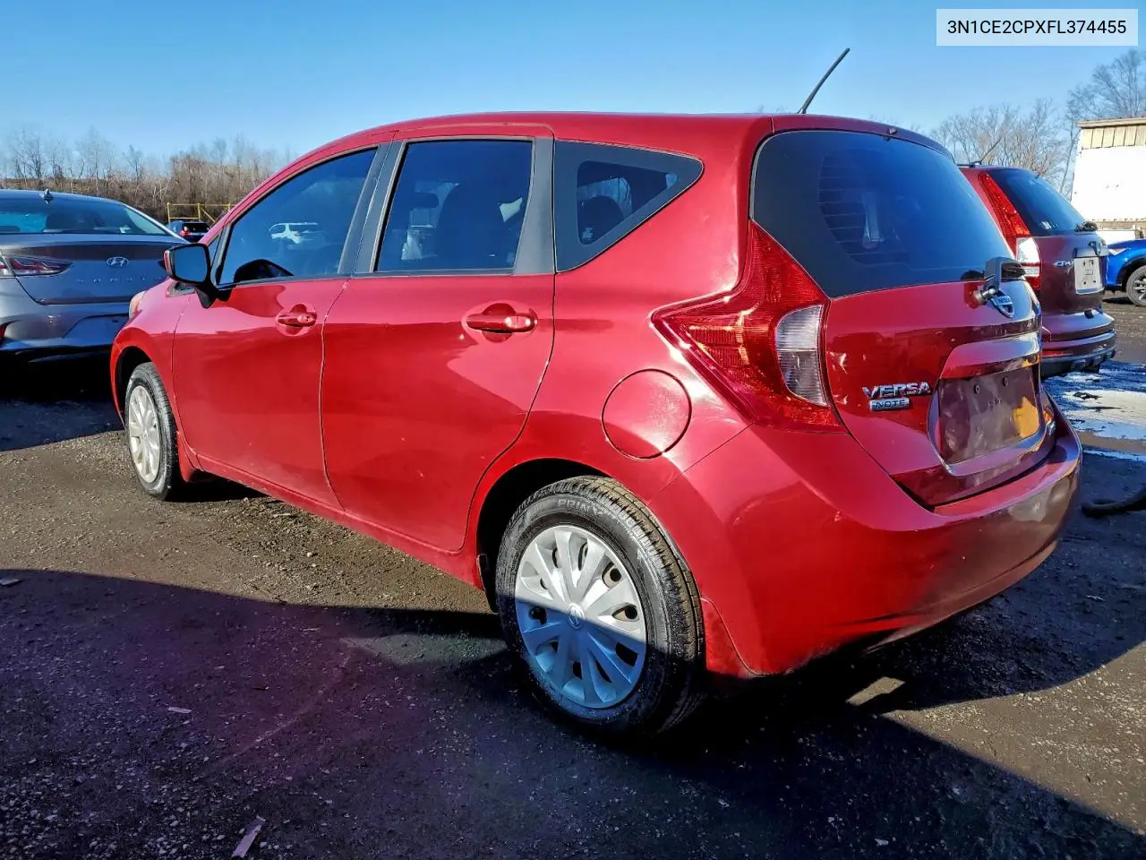3N1CE2CPXFL374455 2015 Nissan Versa Note S