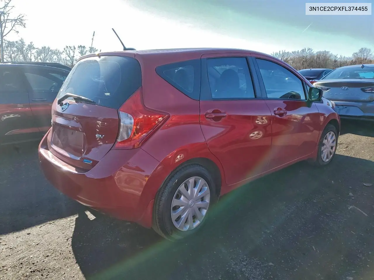 3N1CE2CPXFL374455 2015 Nissan Versa Note S