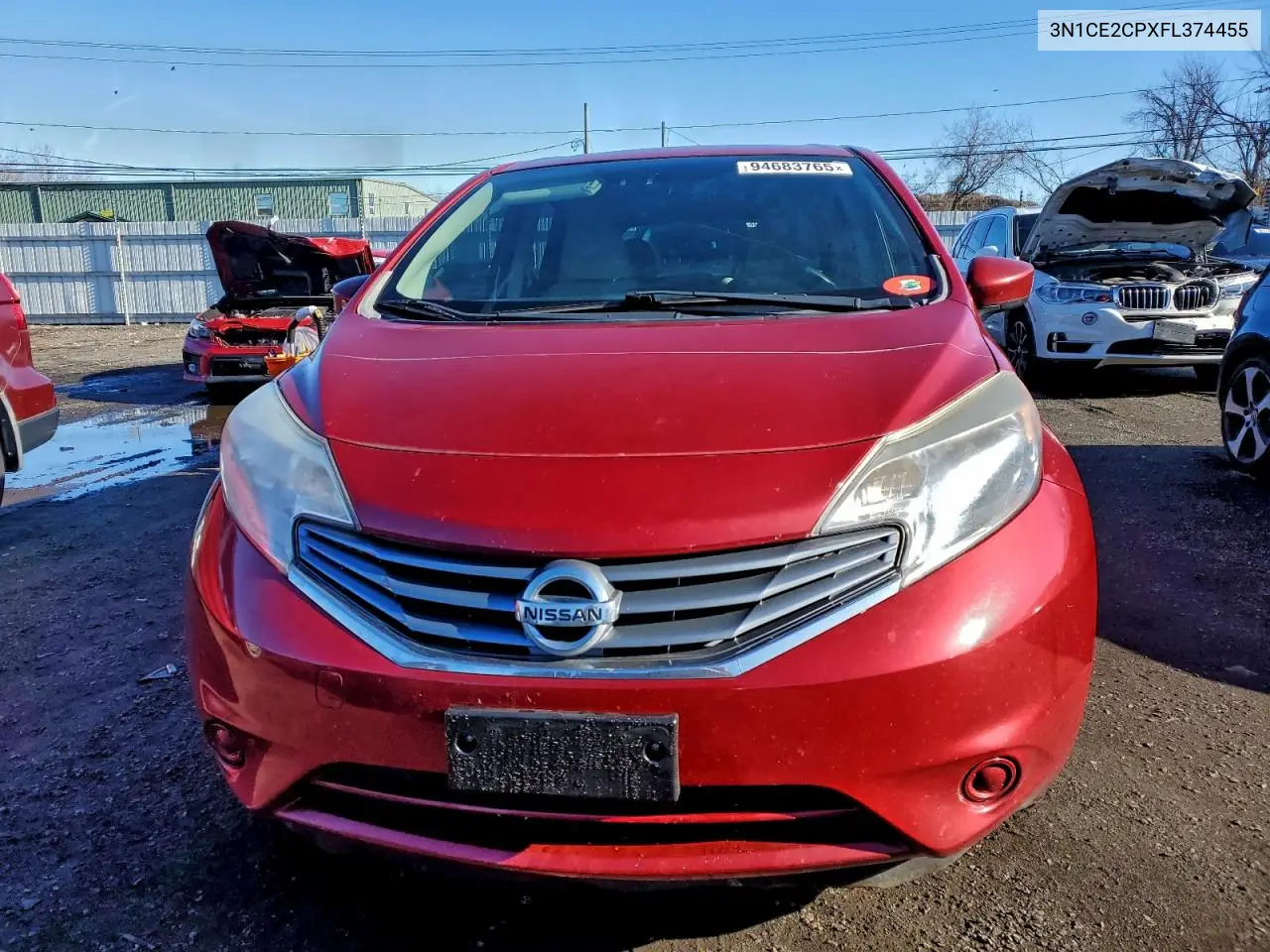 3N1CE2CPXFL374455 2015 Nissan Versa Note S