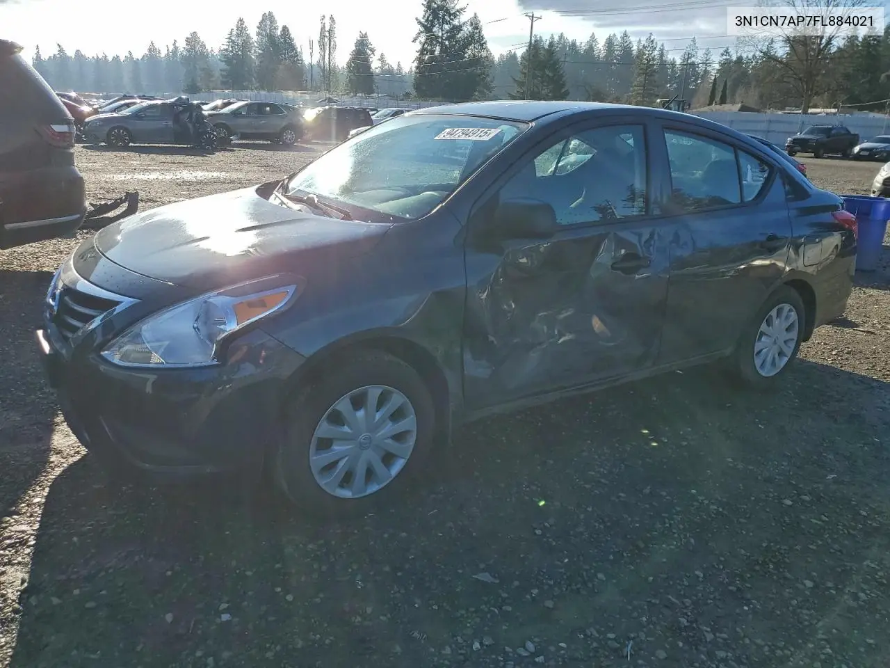 3N1CN7AP7FL884021 2015 Nissan Versa S