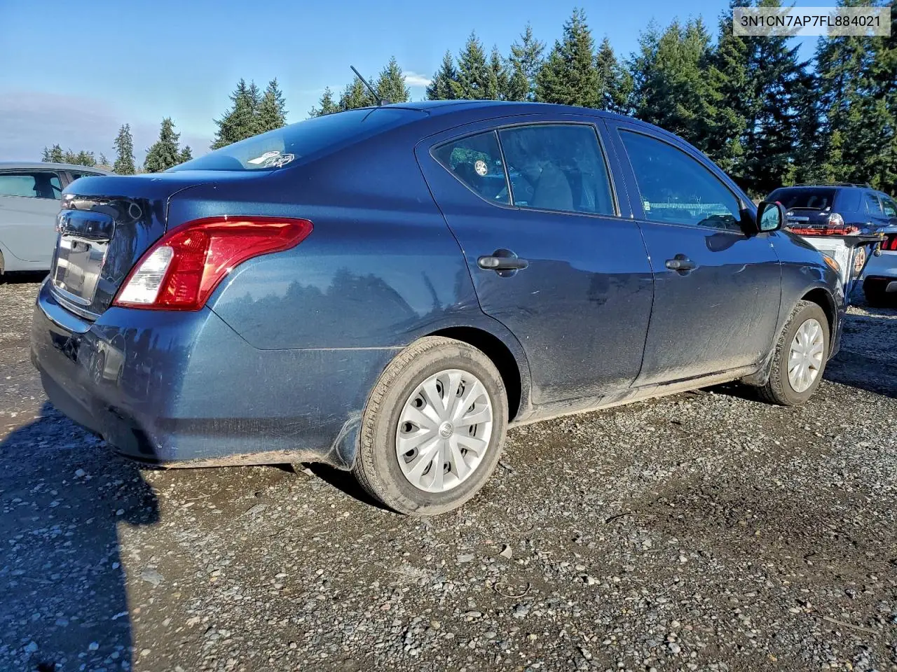3N1CN7AP7FL884021 2015 Nissan Versa S
