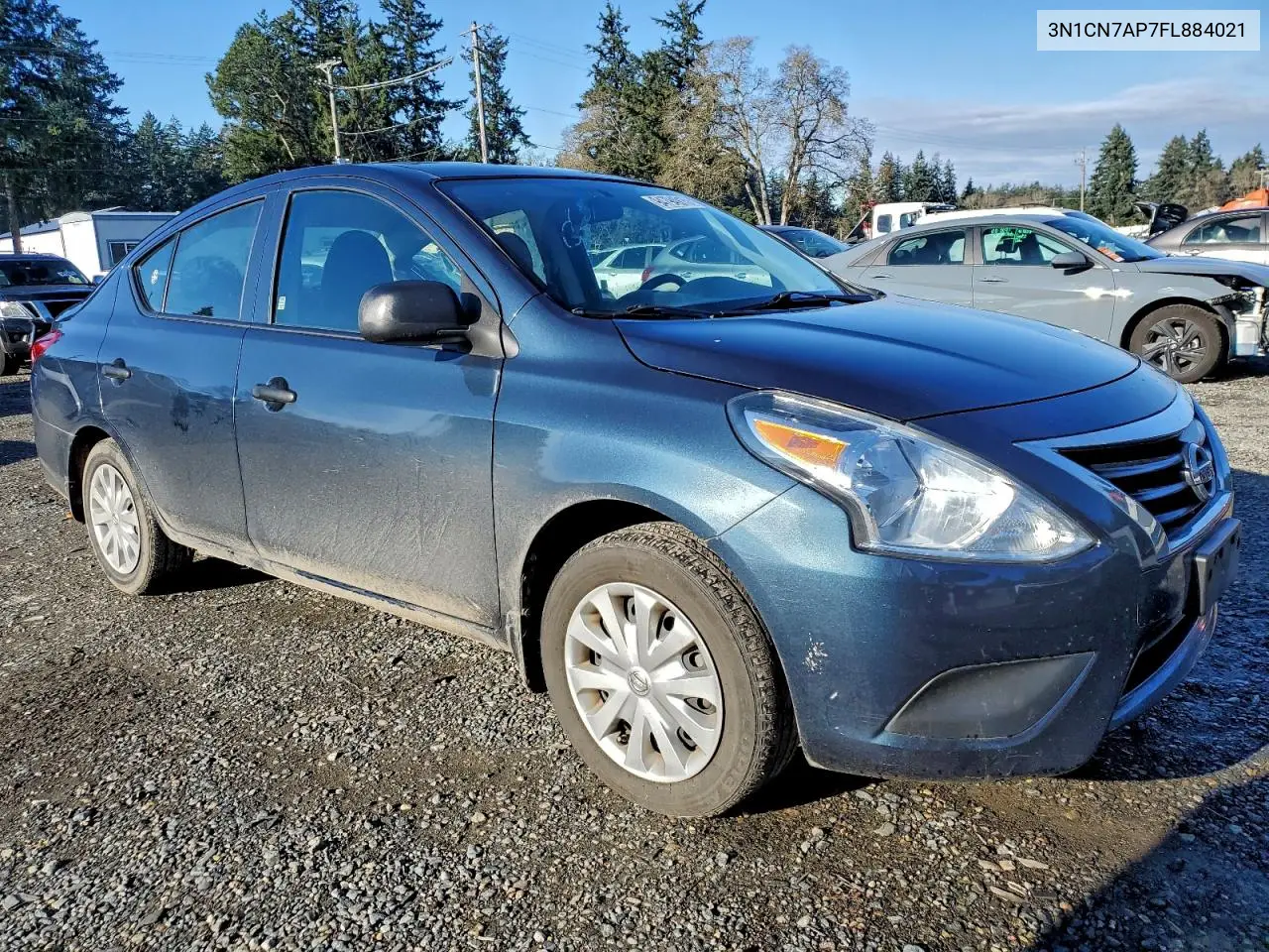 3N1CN7AP7FL884021 2015 Nissan Versa S