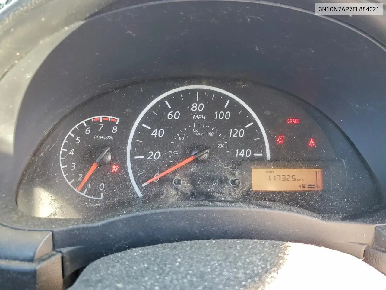 3N1CN7AP7FL884021 2015 Nissan Versa S