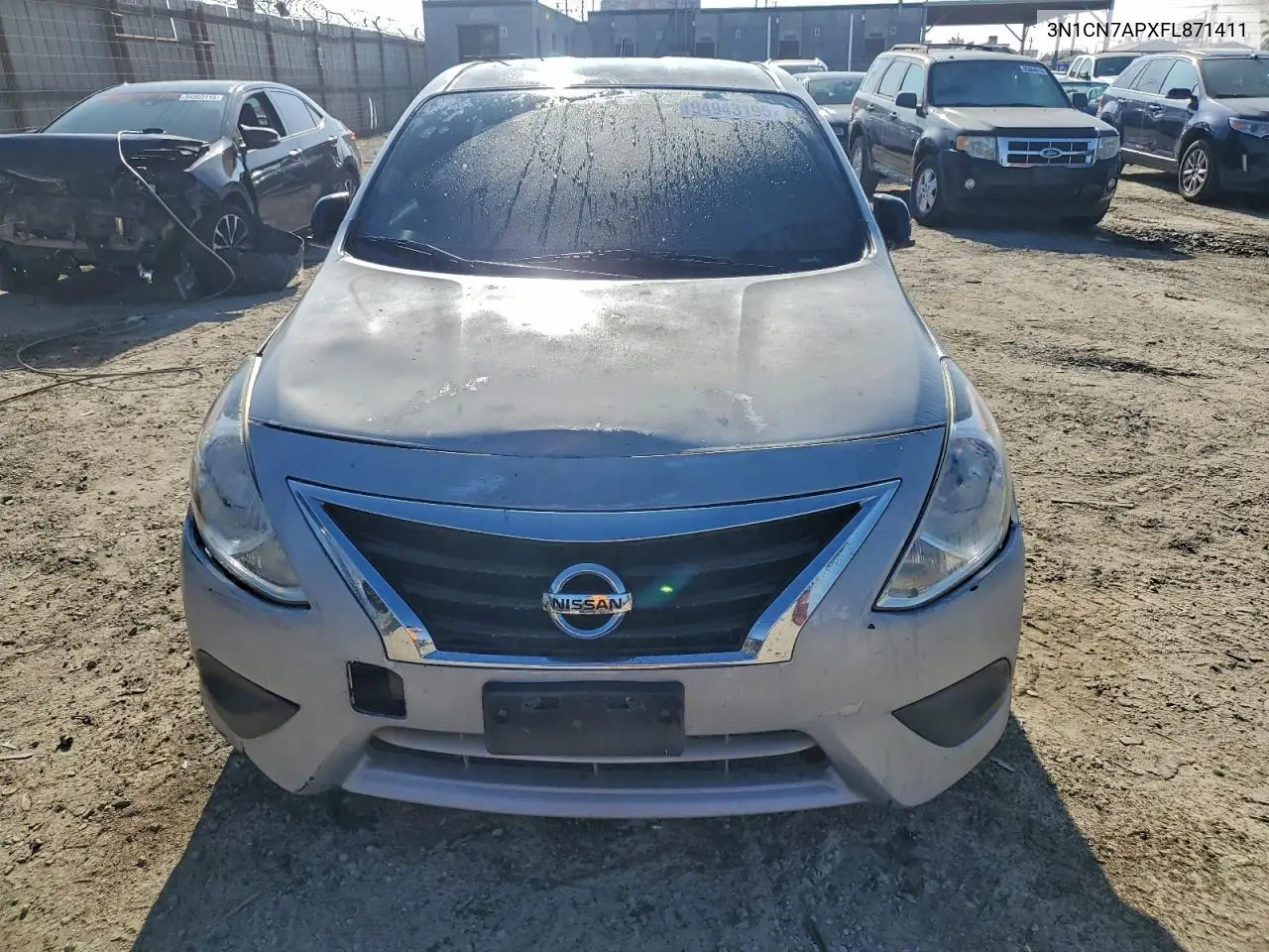 3N1CN7APXFL871411 2015 Nissan Versa S