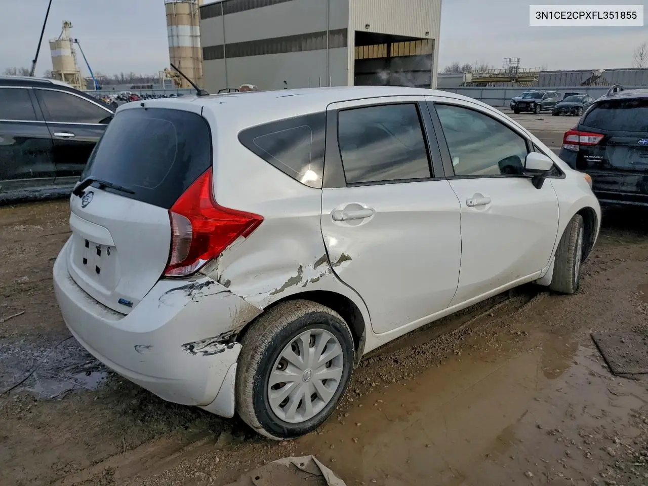 3N1CE2CPXFL351855 2015 Nissan Versa Note S