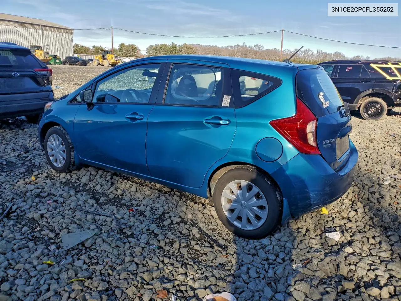 3N1CE2CP0FL355252 2015 Nissan Versa Note S