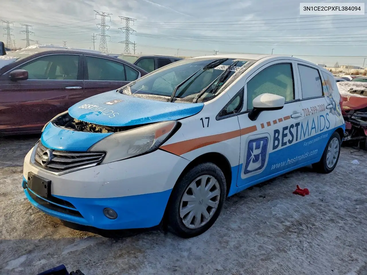 3N1CE2CPXFL384094 2015 Nissan Versa Note S