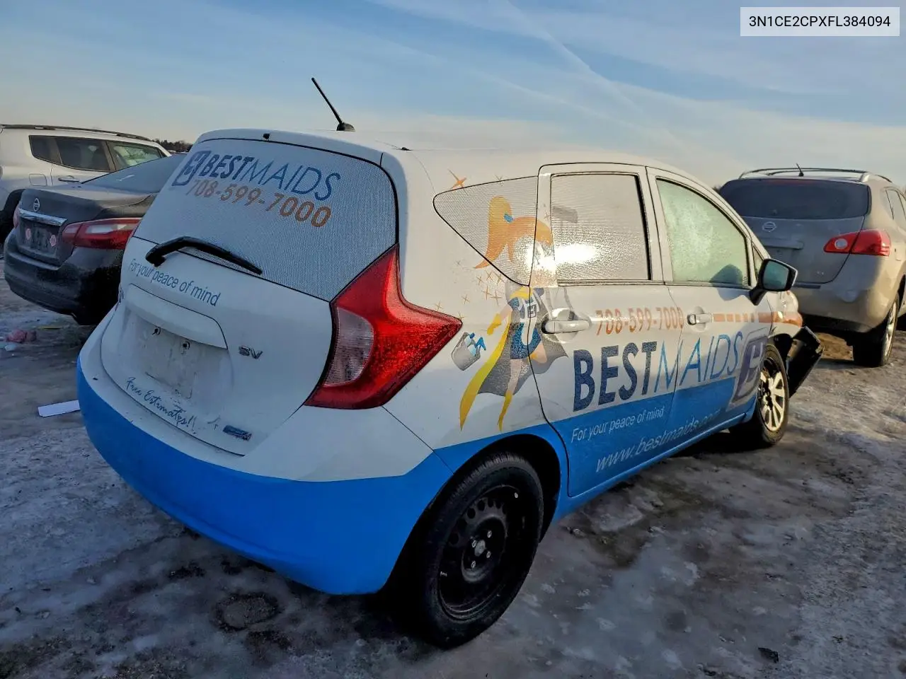 3N1CE2CPXFL384094 2015 Nissan Versa Note S