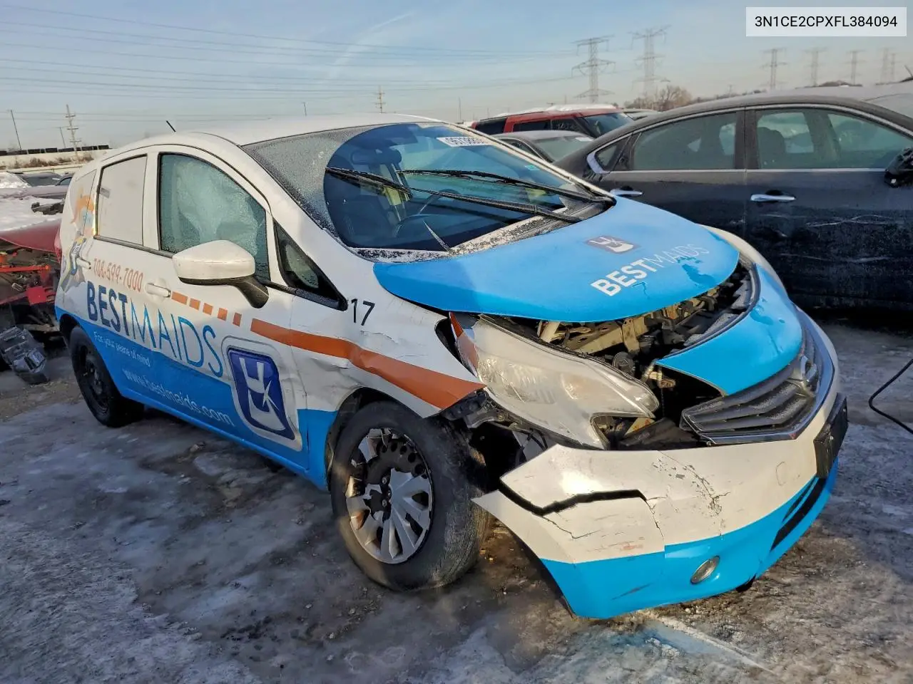 3N1CE2CPXFL384094 2015 Nissan Versa Note S